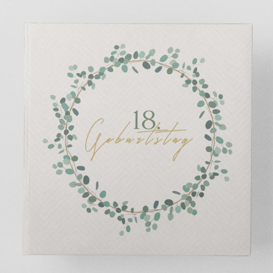 18. Geburtstag Gästebuch Kranz - ymemos