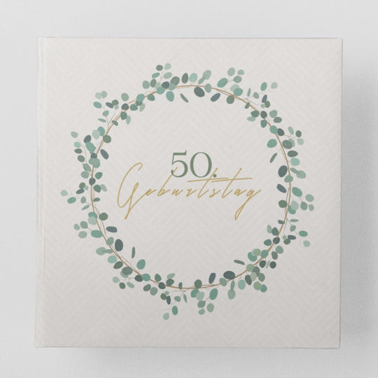 50. Geburtstag Gästebuch Kranz - ymemos