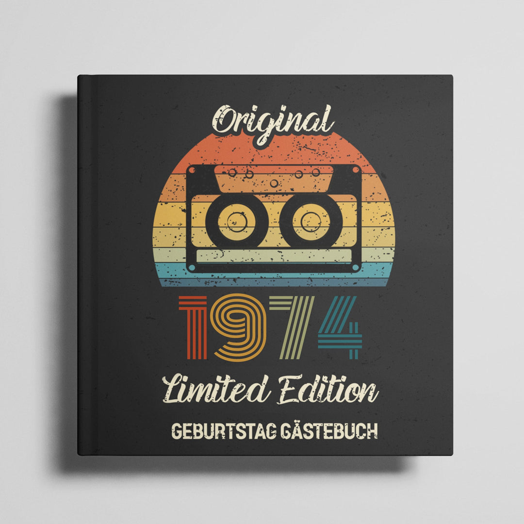 50. Geburtstag Gästebuch - Limited Edition 1974 - ymemos