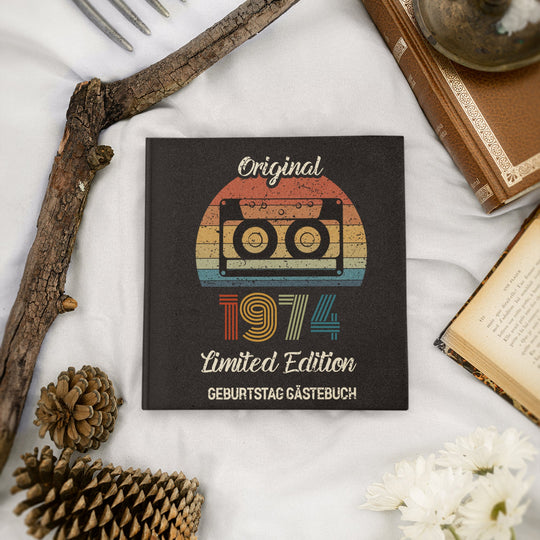 50. Geburtstag Gästebuch - Limited Edition 1974 - ymemos
