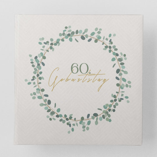 60. Geburtstag Gästebuch Kranz - ymemos