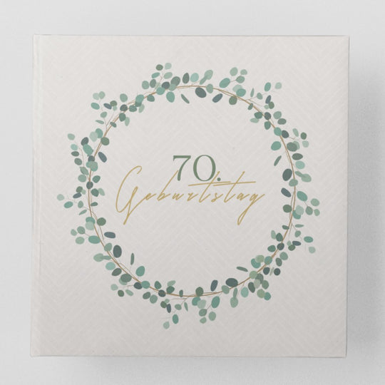 70. Geburtstag Gästebuch Kranz - ymemos