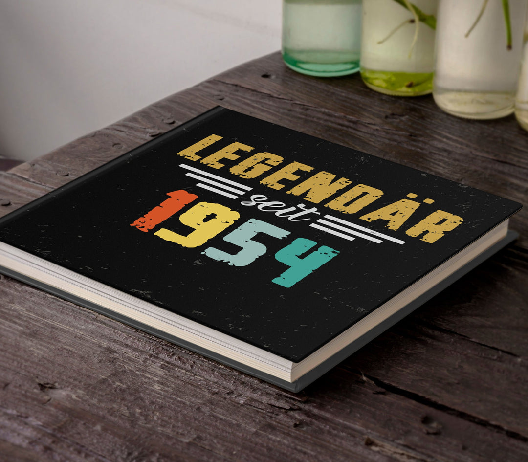 70. Geburtstag Gästebuch - Legendär seit 1954 - ymemos