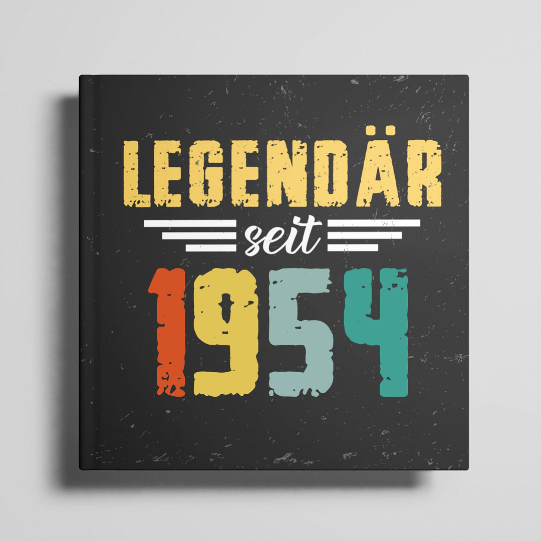 70. Geburtstag Gästebuch - Legendär seit 1954 - ymemos