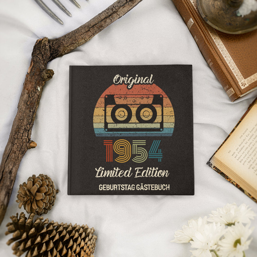 70. Geburtstag Gästebuch - Limited Edition 1954 - ymemos