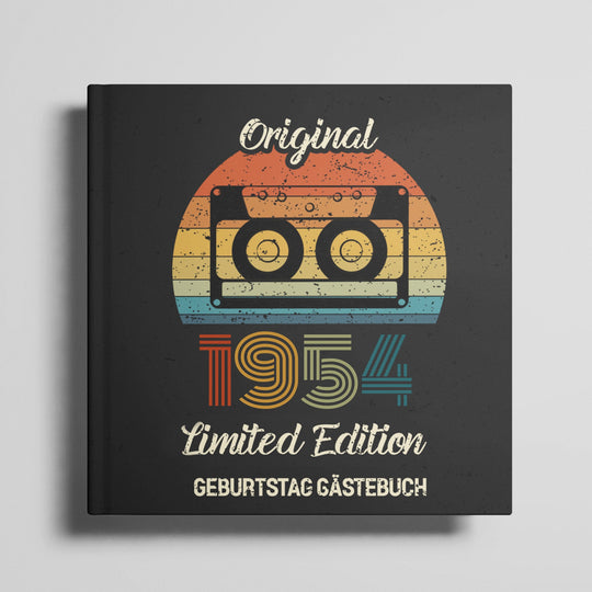 70. Geburtstag Gästebuch - Limited Edition 1954 - ymemos