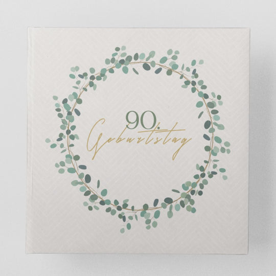 90. Geburtstag Gästebuch Kranz - ymemos