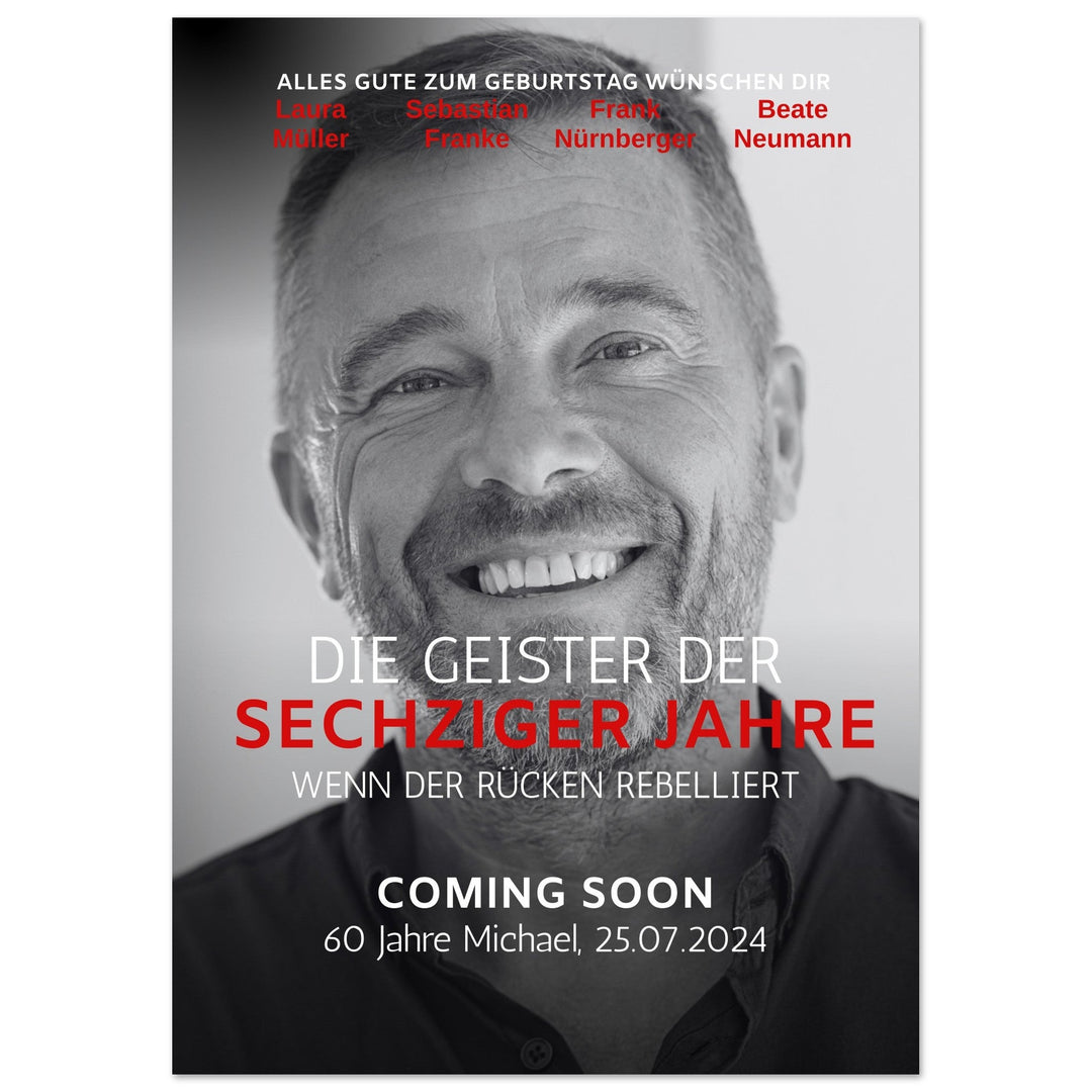 Geburtstag Filmposter DIE GEISTER - ymemos