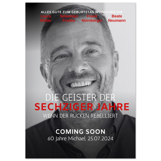 Geburtstag Filmposter DIE GEISTER - ymemos