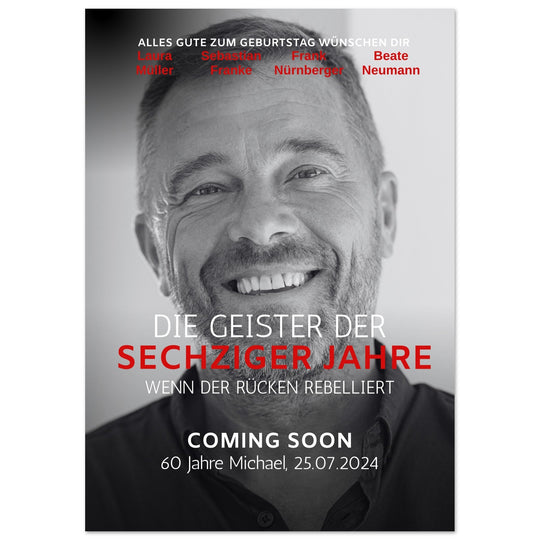 Geburtstag Filmposter DIE GEISTER - ymemos