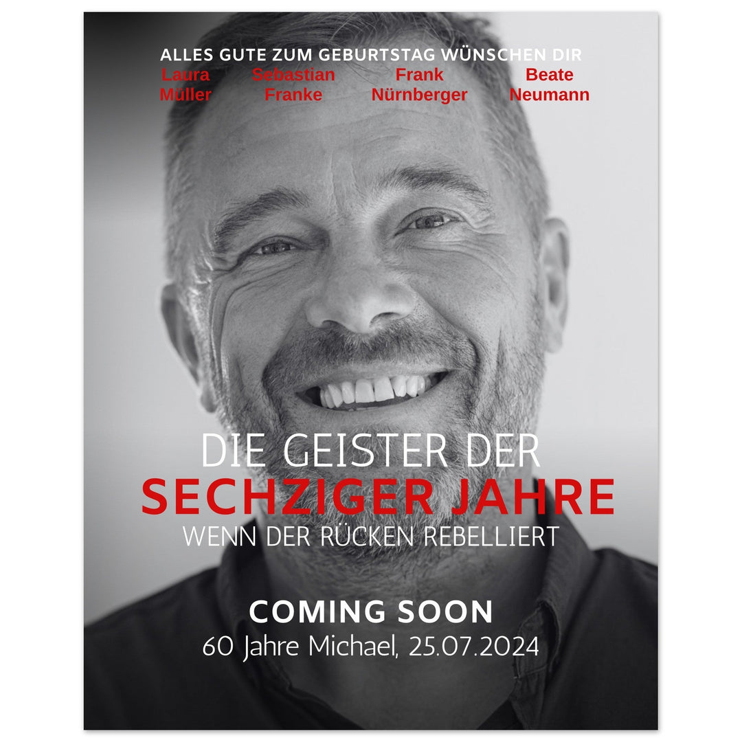 Geburtstag Filmposter DIE GEISTER - ymemos