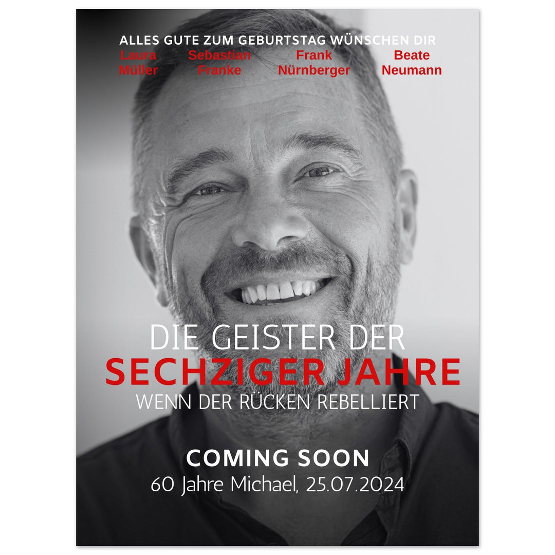 Geburtstag Filmposter DIE GEISTER - ymemos