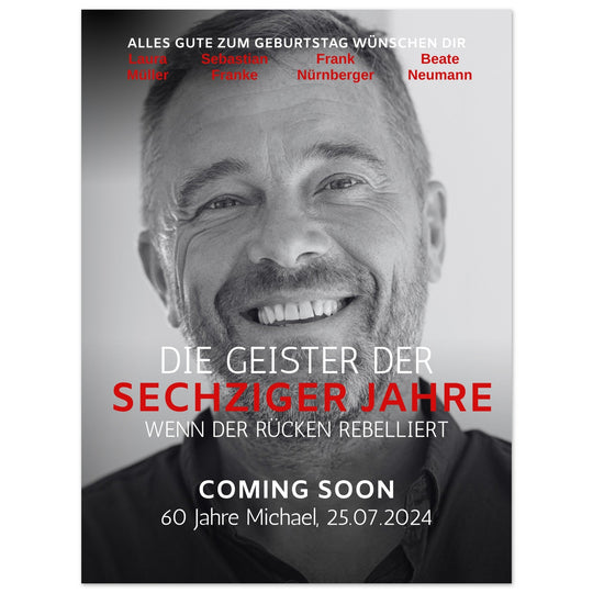 Geburtstag Filmposter DIE GEISTER - ymemos