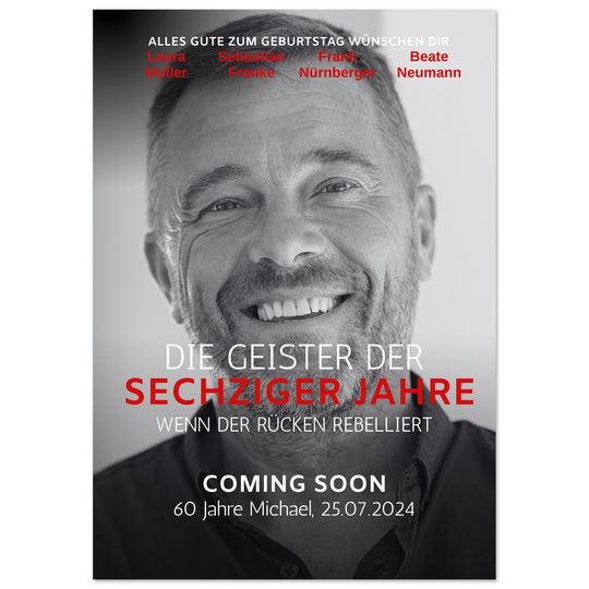 Geburtstag Filmposter DIE GEISTER - ymemos