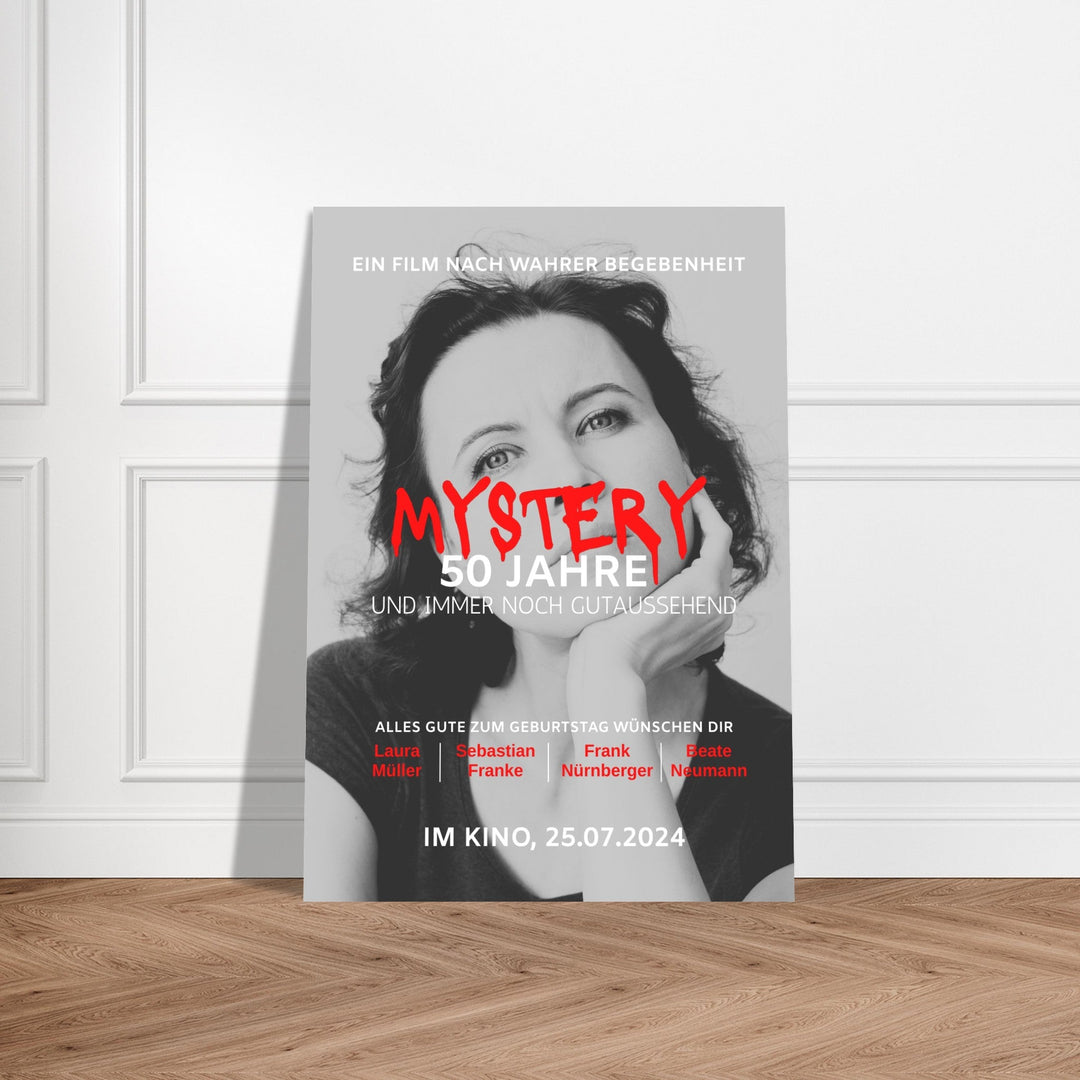 Geburtstag Filmposter MYSTERY - ymemos