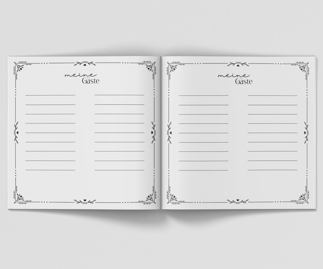 Personalisiertes Geburtstag Gästebuch - Original Limited Edition - ymemos